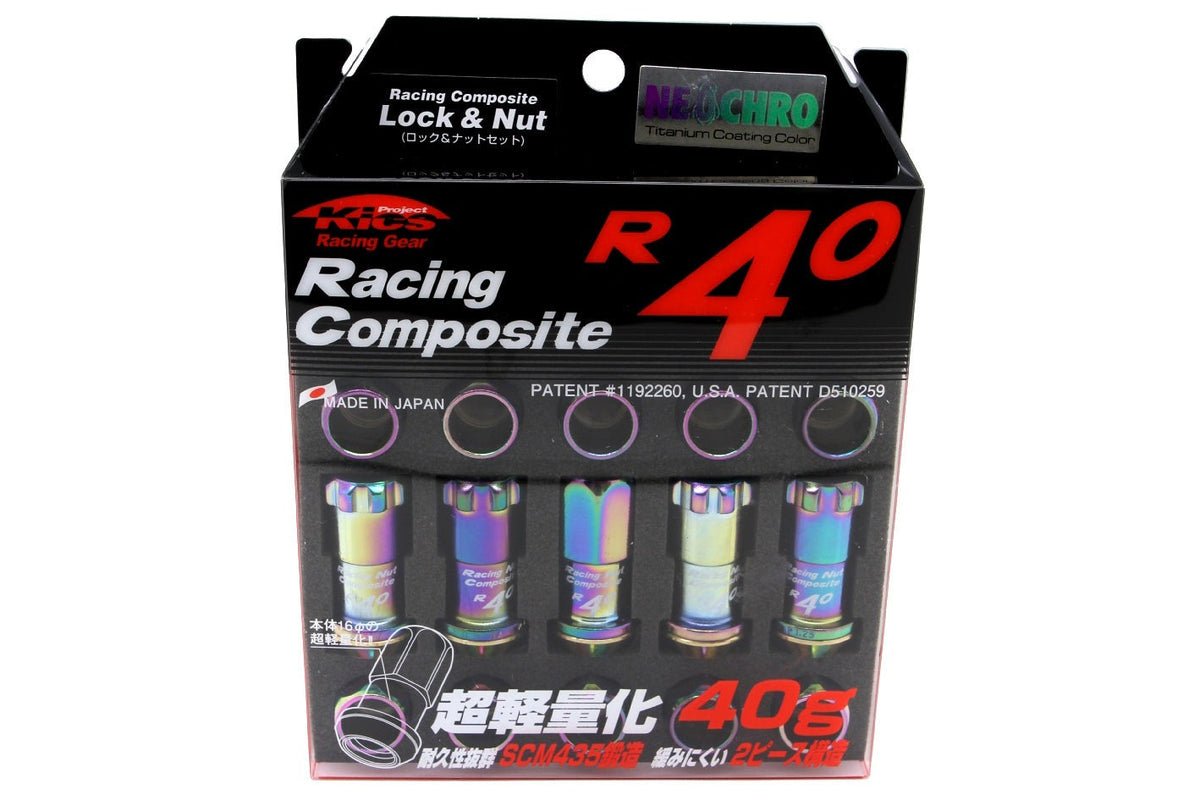 Project Kics R40 Lug Nuts - M12x1.25