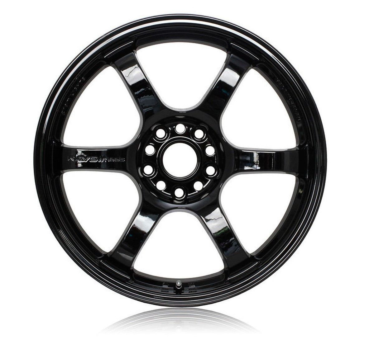 Rays Gram Lights 57DR Glossy Black 18x9.5 +38mm 5x100 (Single Wheel) - 2013-2024 Subaru BRZ / Scion FR-S / Toyota GR86 / 2014-2018 Subaru Forester