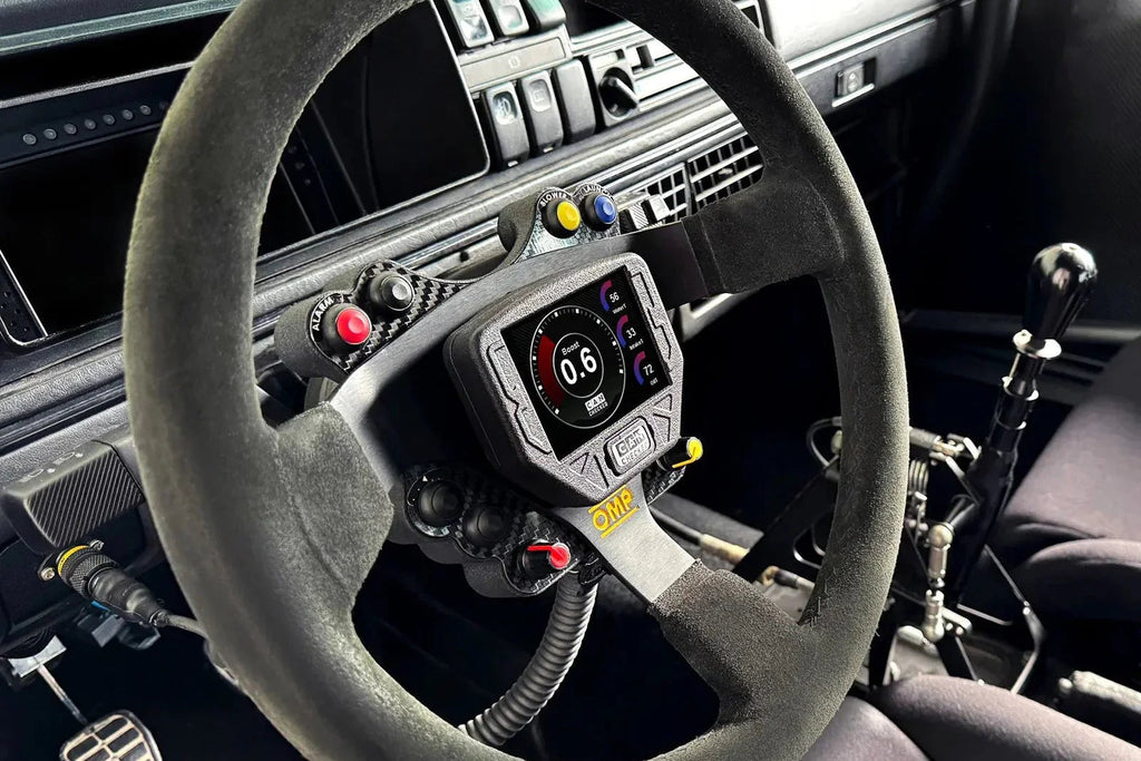 CANchecked SWD32 Multi Function Display | 3.2" Gen2 - For Dished Steering Wheels