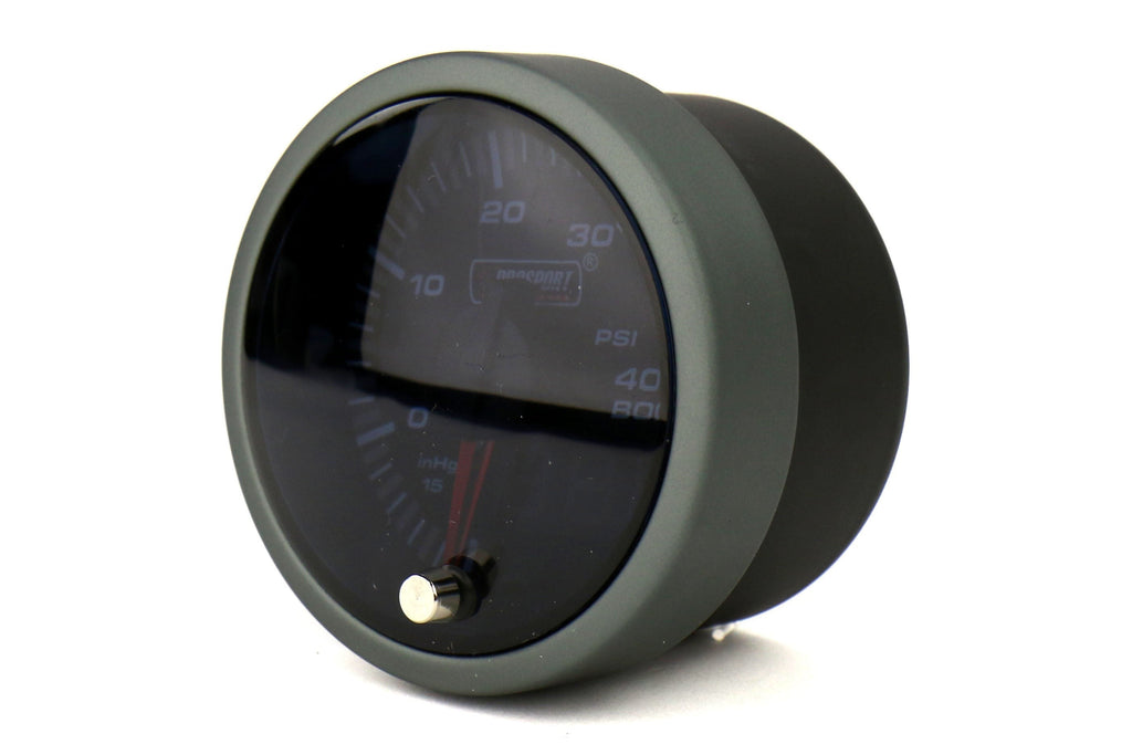 ProSport JDM Electric Dual Display Boost Gauge w/Waterproof Sender - Universal