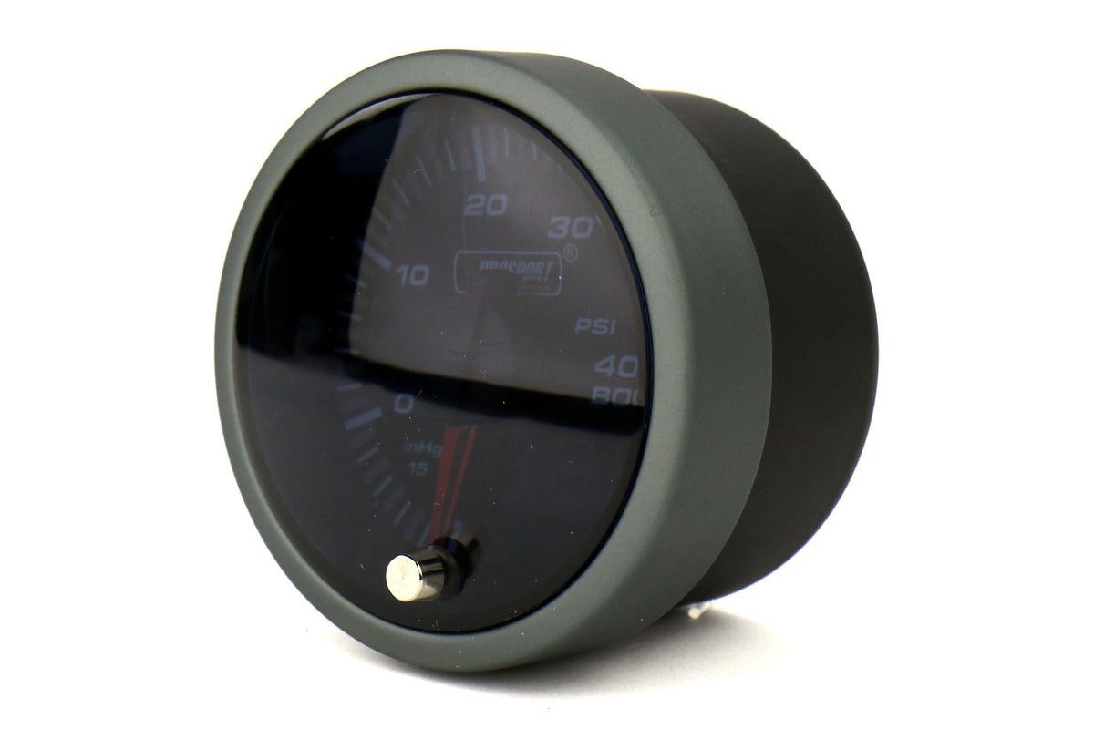 ProSport JDM Electric Dual Display Boost Gauge w/Waterproof Sender - Universal