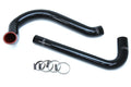 HPS Black Reinforced Silicone Radiator Hose Kit Coolant Jeep 87-95 Wrangler YJ 2.5L
