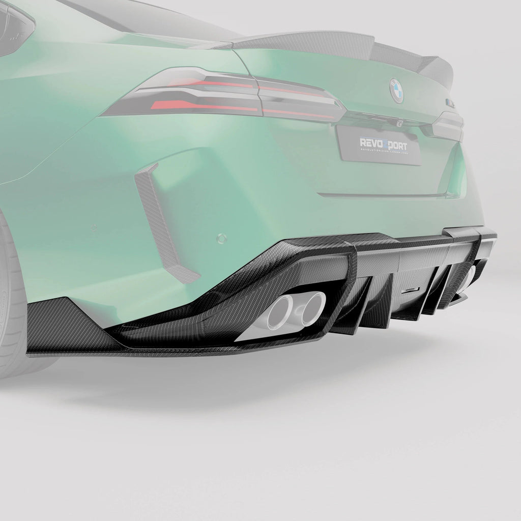 Revozport Carbon Fiber Rear Diffuser for BMW G90 M5 2025+