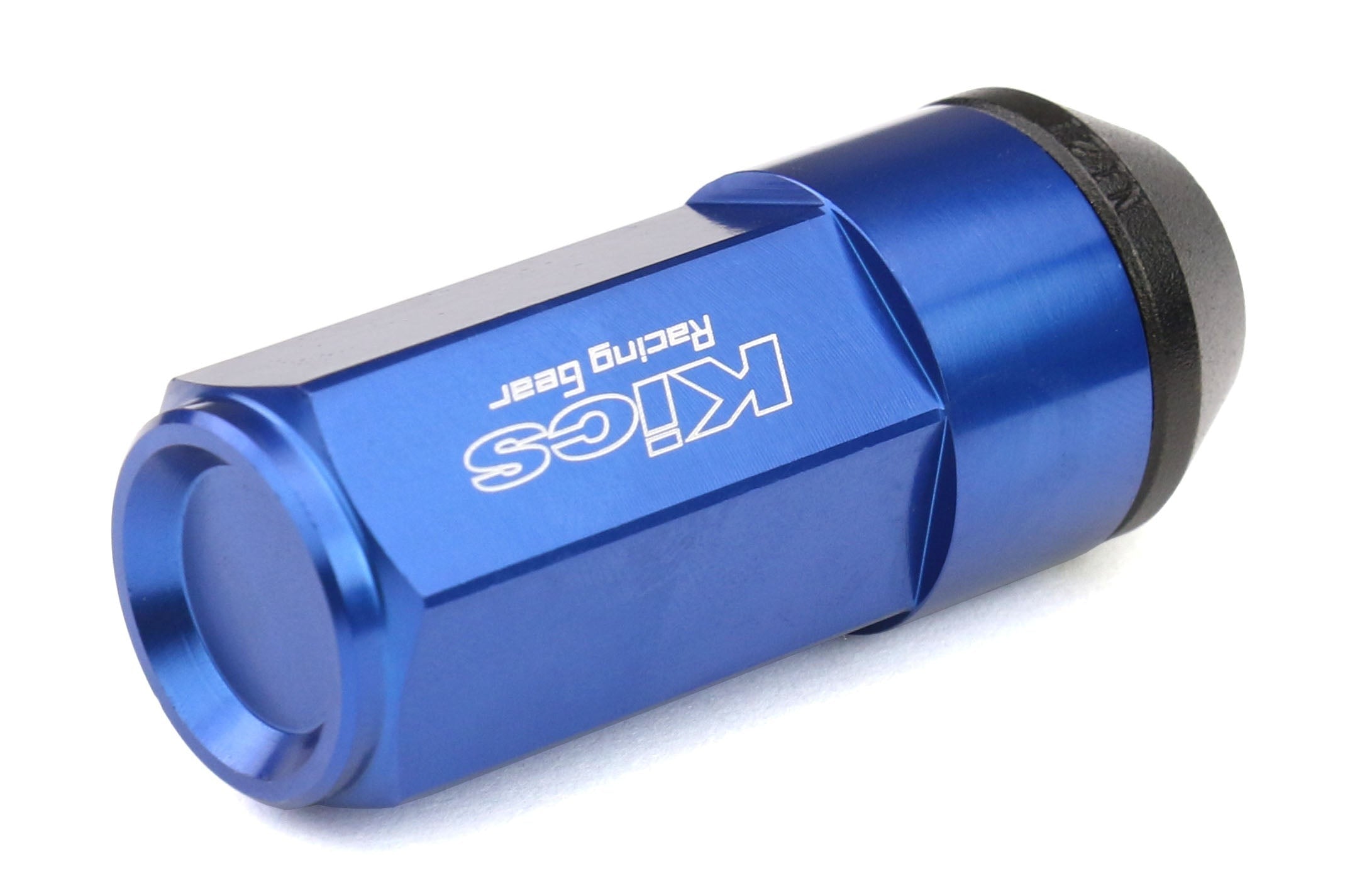 Project Kics Leggdura Racing Shell Type Lug Nut Set 53mm Closed-End Look 12X1.25 Blue - Universal