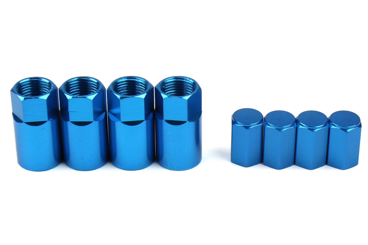 Wheel Mate TPMS Color Valve Step Sleeve and Cap Kit - Universal