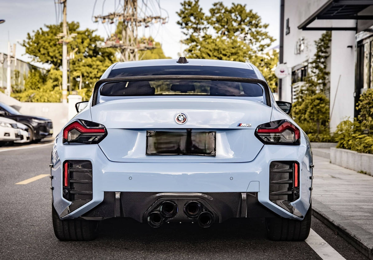 G87 Dry Carbon Fiber Rear Bumper Trim