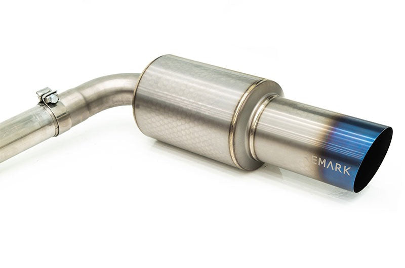 Remark Cat-Back Exhaust (R1 Spec Single-Exit Titanium) - 2022-2023 Subaru BRZ / Toyota GR86
