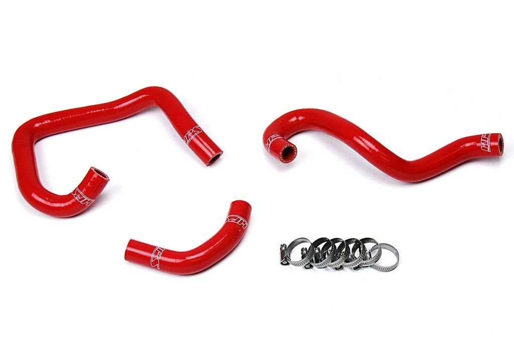 HPS Red Reinforced Silicone Heater Hose Kit Coolant Toyota 93-98 Supra MK4 2JZ Turbo Left Hand Drive