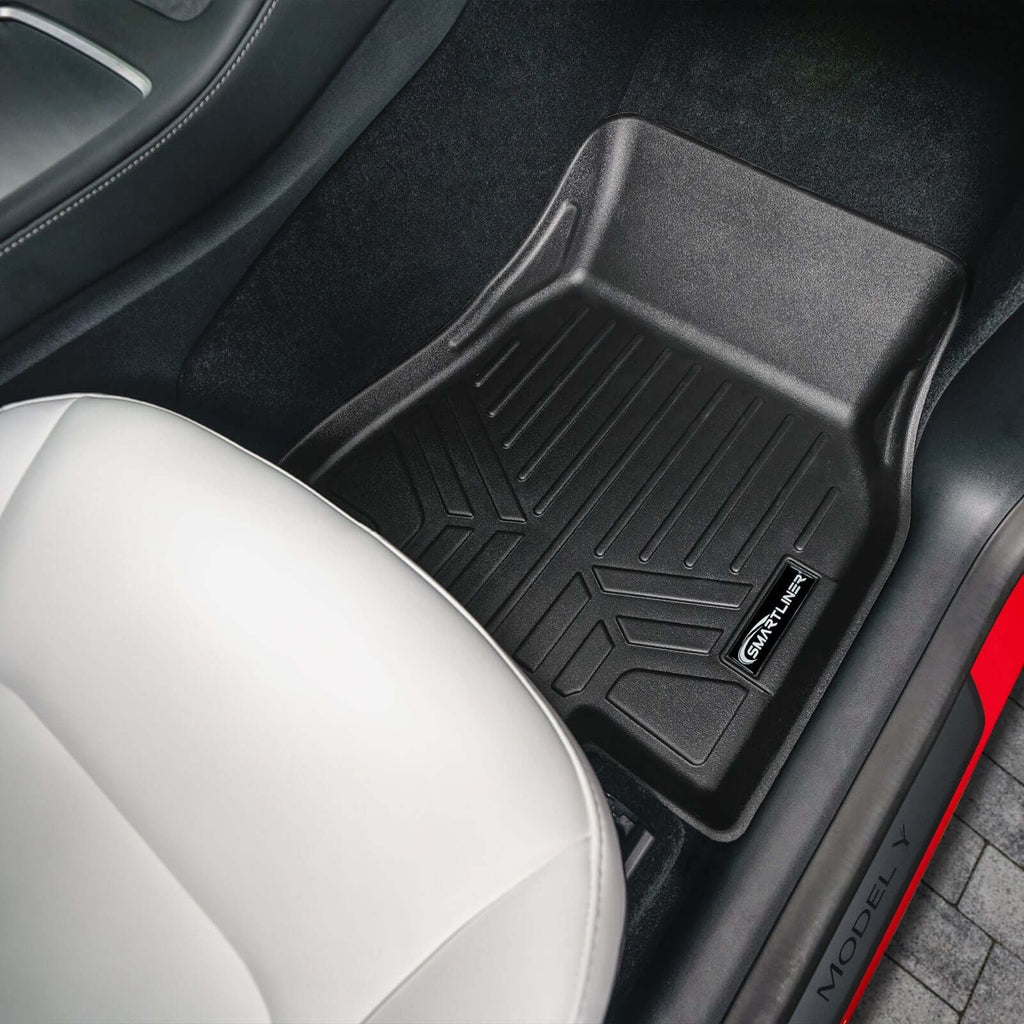 SMARTLINER Floor Liners for 2020-2025 Tesla Model Y (5 Passenger)