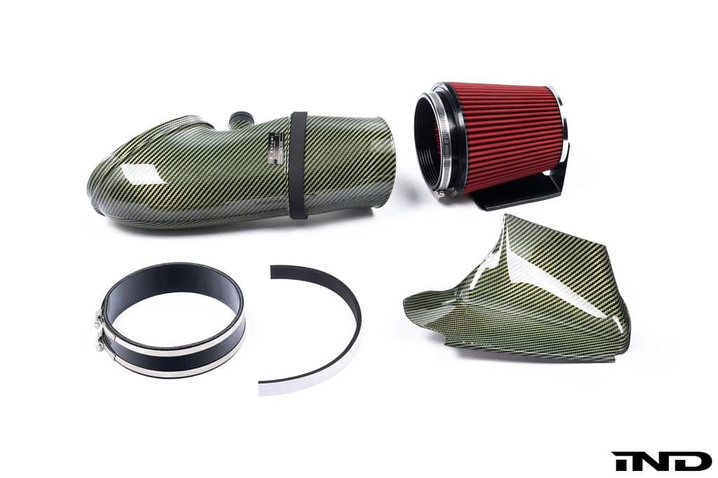 Eventuri BMW E9X M3 (S65) Colored Kevlar Intake System - Yellow
