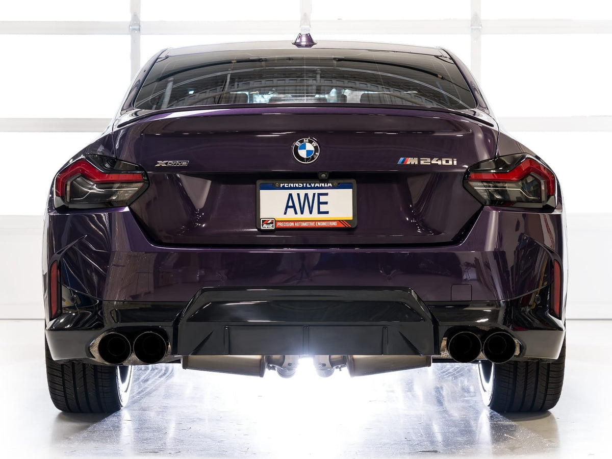 AWE Cat-Back Exhaust for G42 BMW M240i