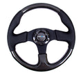 NRG Carbon Fiber Steering Wheel NRG 315mm With Black Stitching - Universal