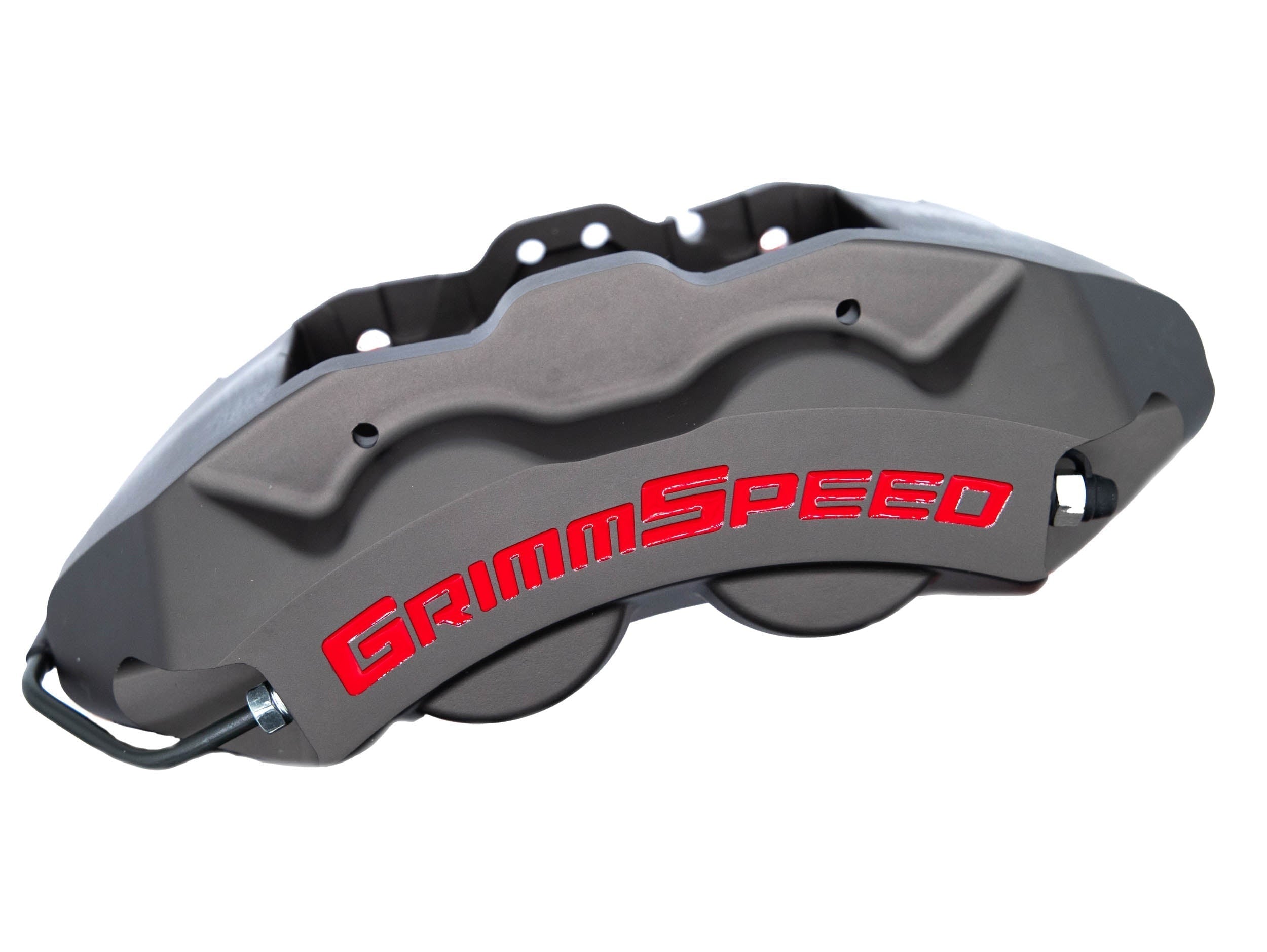 GrimmSpeed 4-Piston Brake Caliper Kit (326mm Rotor) - Gunmetal Gray - 2013-2025 Scion FR-S / Subaru BRZ / Toyota GR86