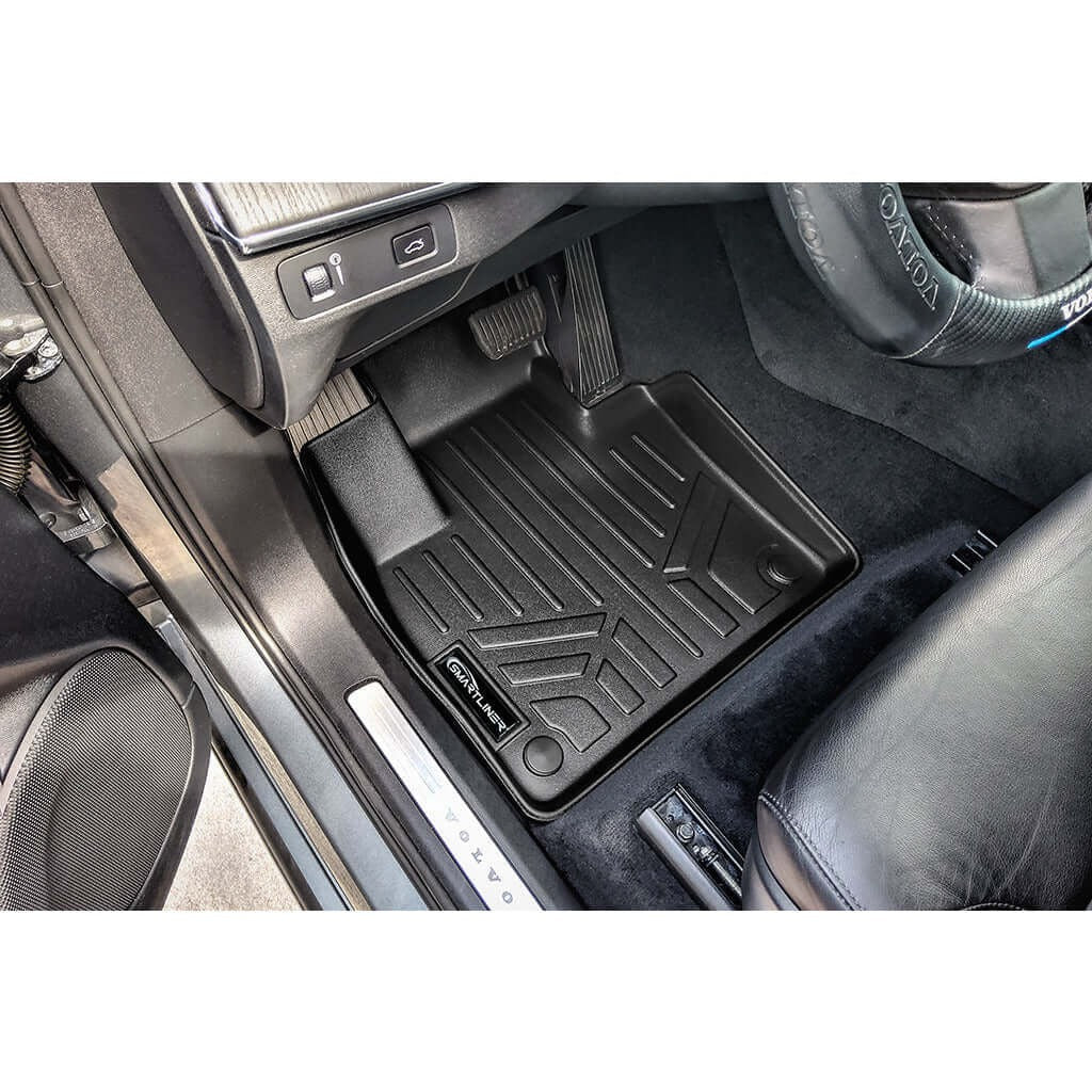 SMARTLINER Floor Liners for 2020-2026 Volvo XC90 (7 Passenger Models. No Plug-in Hybrid Models)