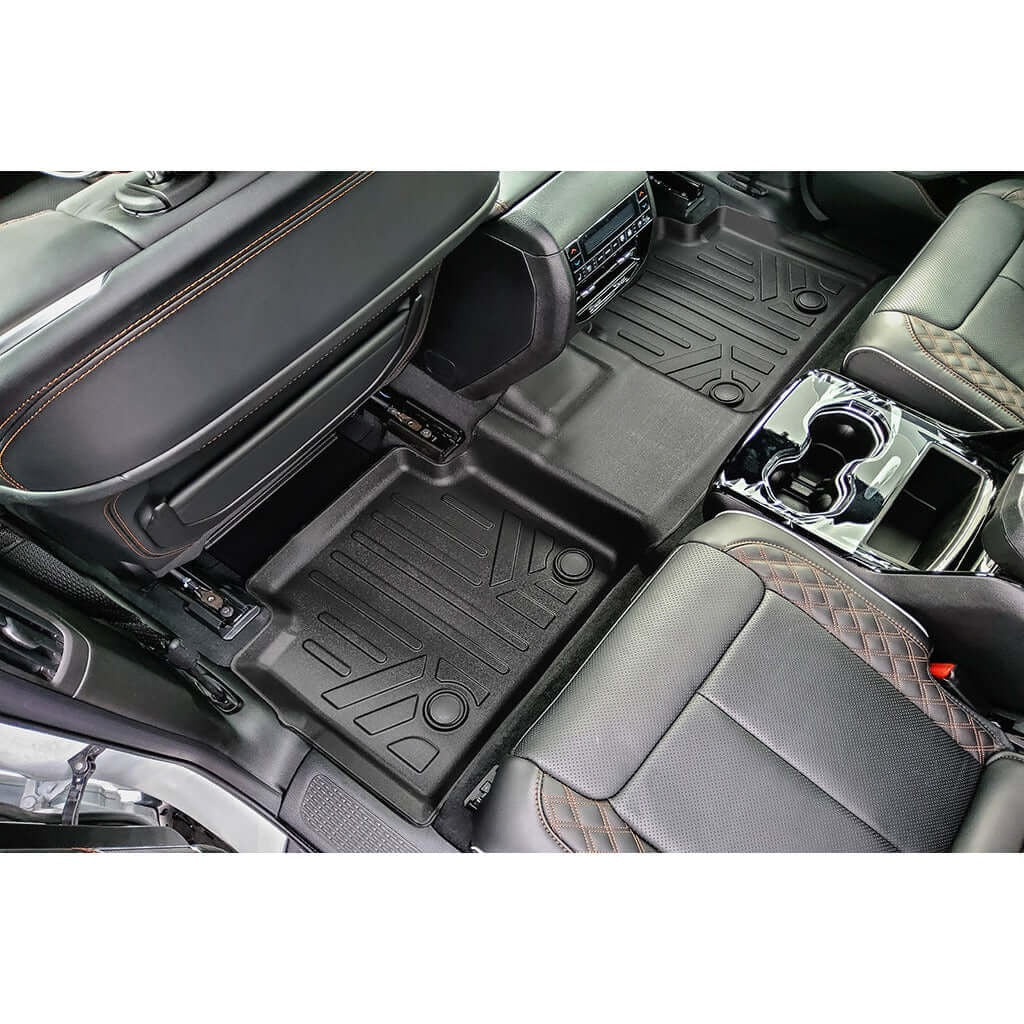 SMARTLINER Floor Liners for 2021-2026 Jeep Grand Cherokee L w/ 2nd Row Bucket Seats and center console