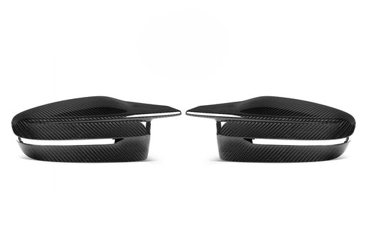 G22/G23 RHD OEM Style Dry Carbon Mirror Caps