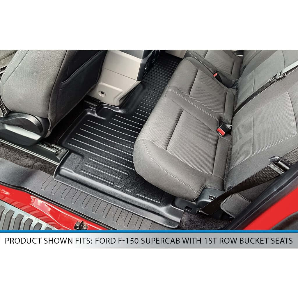 SMARTLINER Floor Liners for 2017-2026 Ford F-250/F-350 SuperCab (1st Row Bucket)
