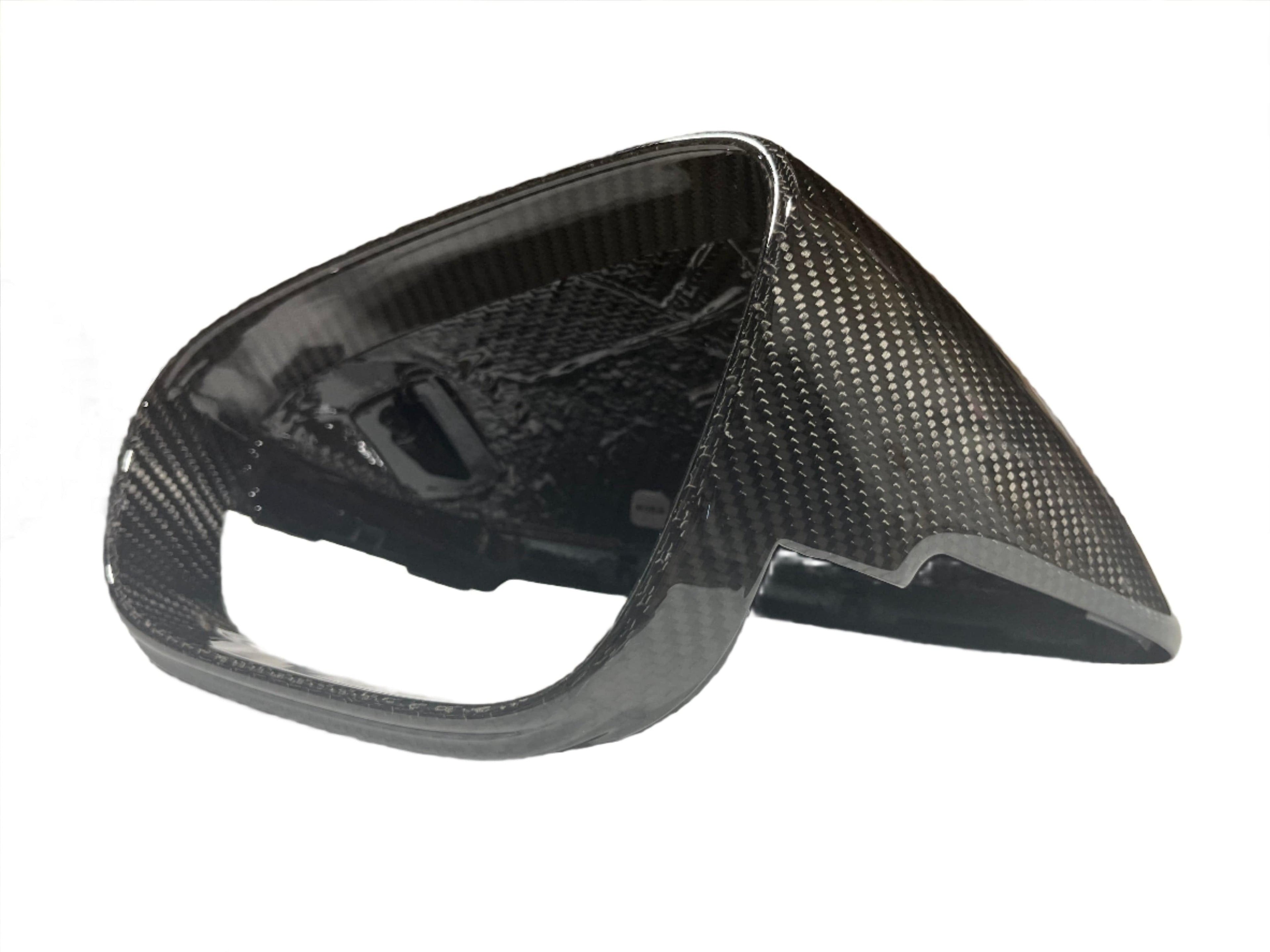 Kies Porsche 992 911 (2019-2024) Dry Carbon Fiber Gloss Mirror Cap Replacement