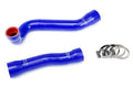 HPS Blue Reinforced Silicone Radiator Hose Kit Coolant BMW 01-06 E46 M3
