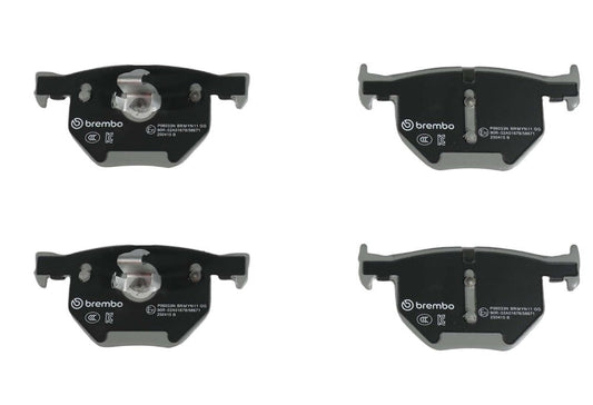 BMW F15 X5 Rear Ceramic Brake Pad Set By Brembo 34216868497