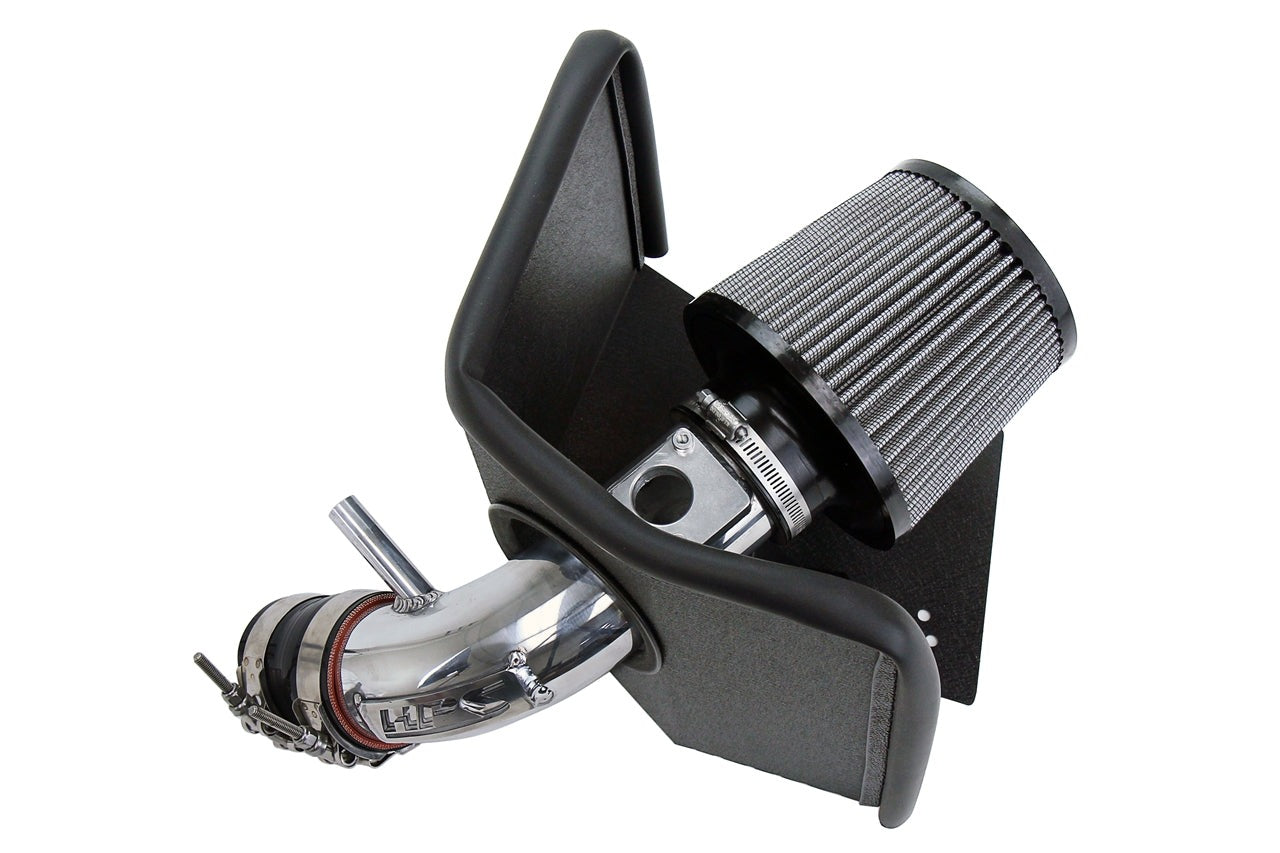 HPS Performance Shortram Air Intake Kit 2017-2018 Toyota Corolla iM 1.8L, Includes Heat Shield, Polish