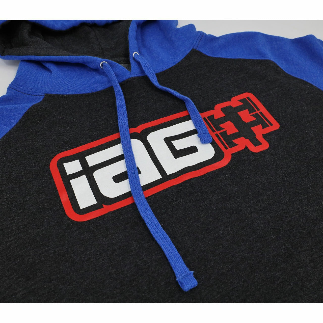 IAG Performance IAG Boxer Logo Hoodie / Black and Blue / Size - XL