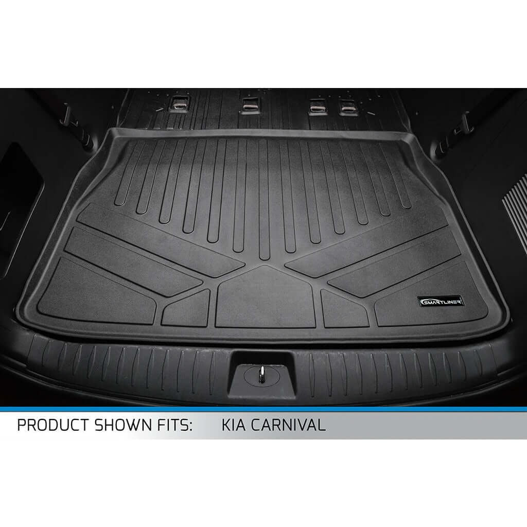SMARTLINER Floor Liners for 2022-2026 Kia Carnival (7 Passenger Models With 2nd Row VIP Seats)