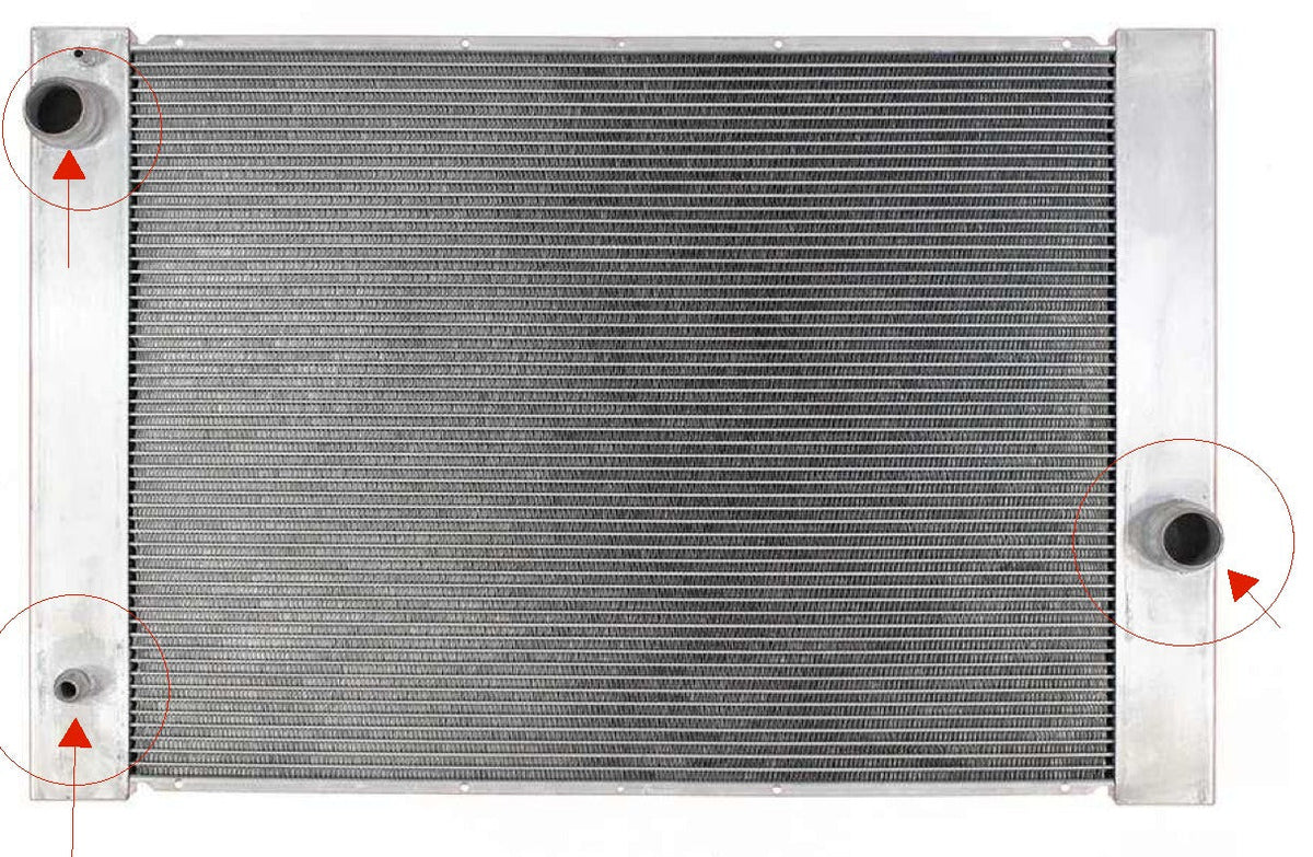 BMW E60/E61 5-Series Radiator By Nissens 17117534914 or 17117519209