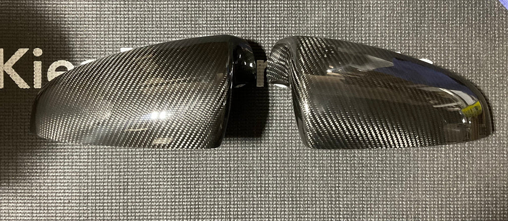 OPEN BOX - E6X/X Series/F1X Dry Carbon Fiber Mirror Caps (Blemish)