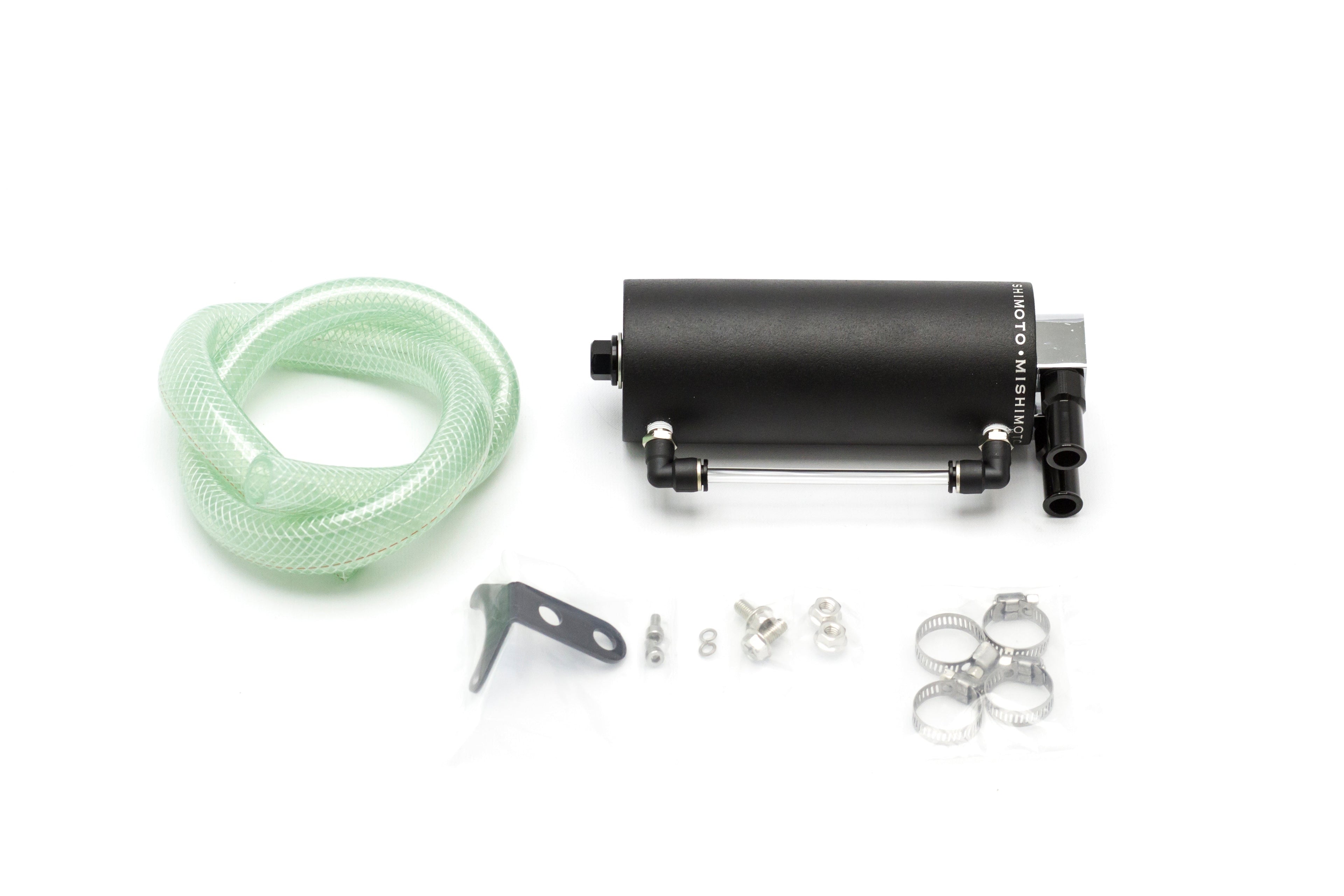 Mishimoto Wrinkle Small Aluminum Oil Catch Can - Universal