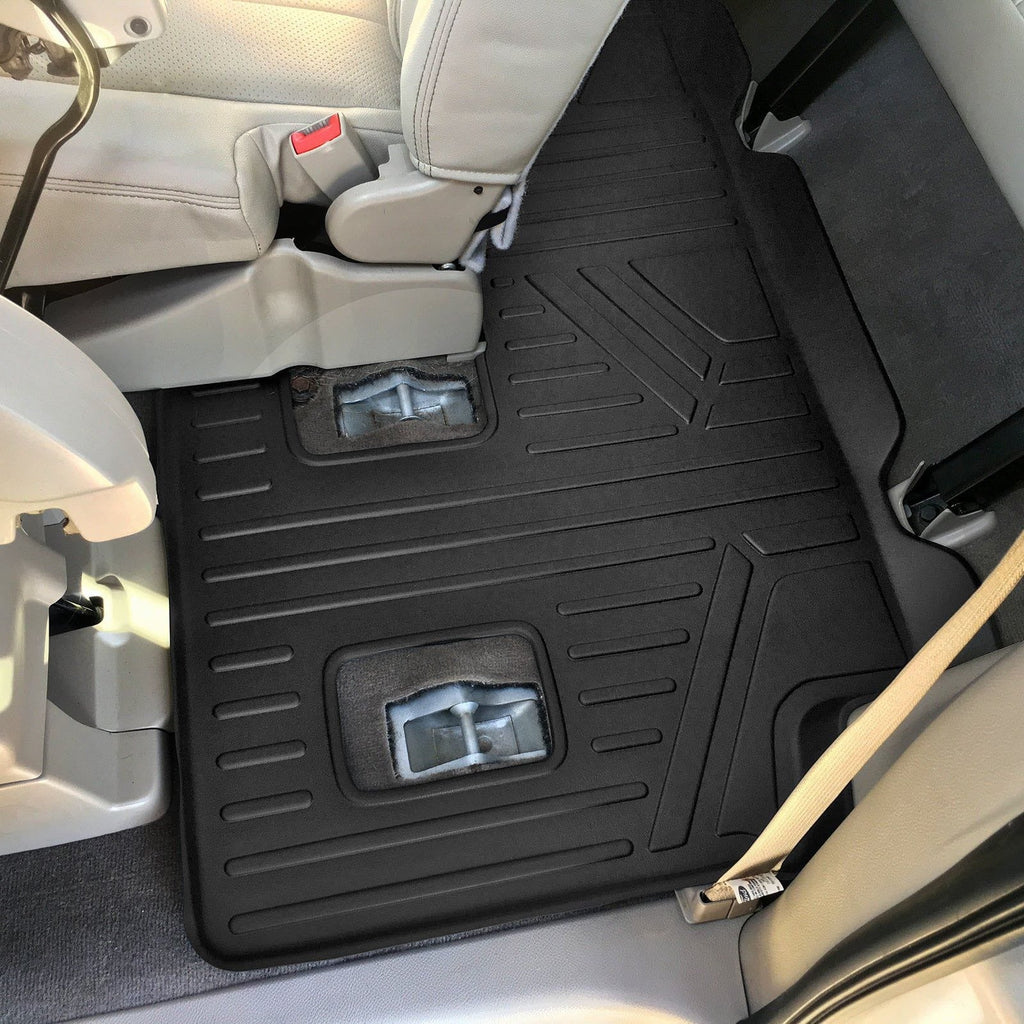 Smart TrimTM Floor Liners For 2011 - 2017 Ford Expedition EL/Lincoln Navigator ((2nd Row Bench) or Console)