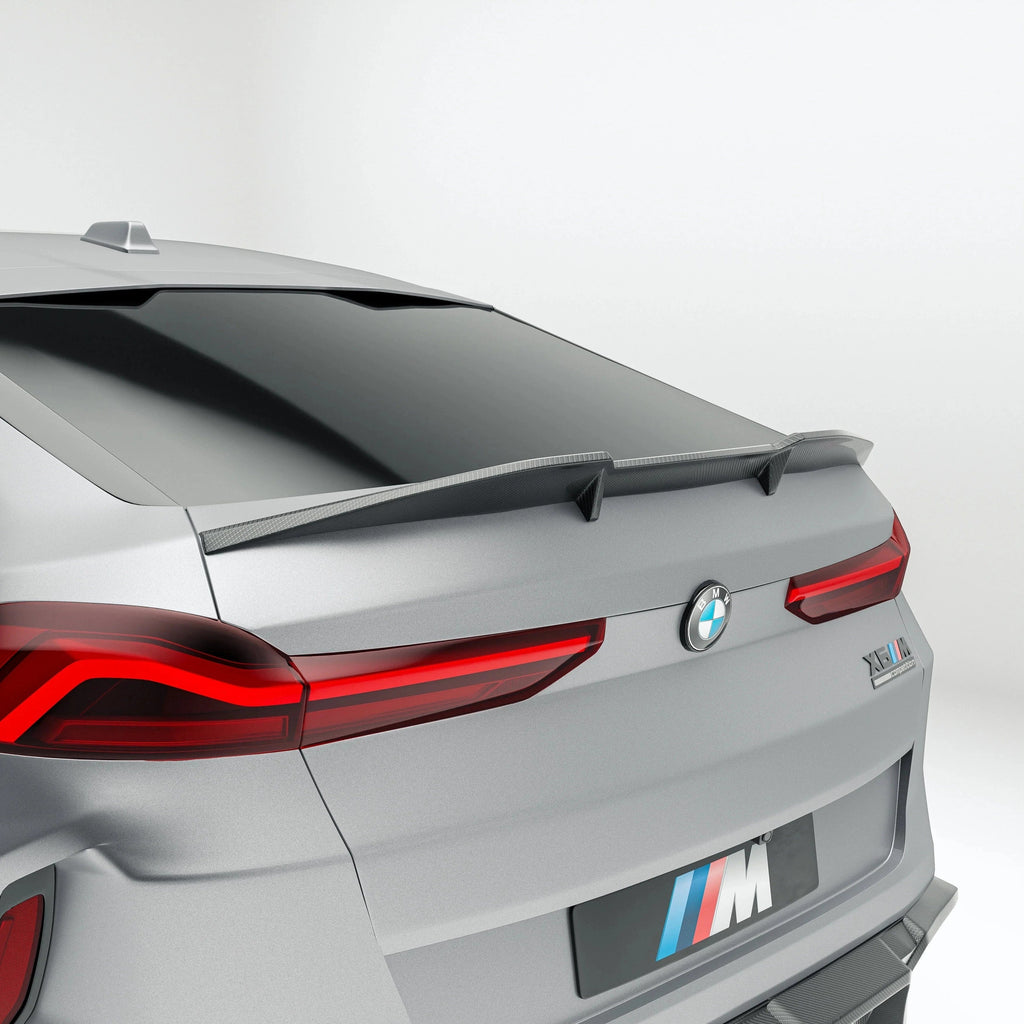 Revozport Carbon Fiber Rear Spoiler for BMW X6M F96 LCI (2023+)
