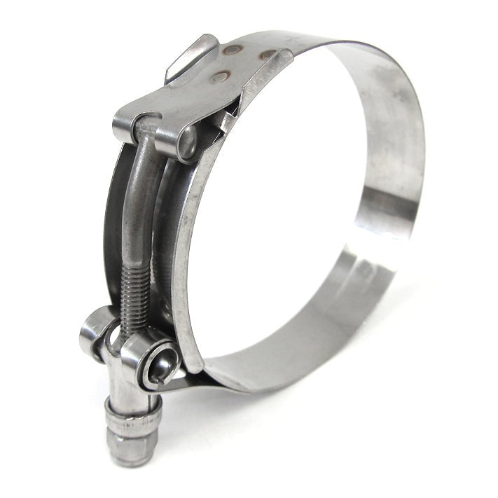 HPS Stainless Steel T-Bolt Hose Clamp Size # 48, fit 2-1/8" ID hose, Range: 2.38" - 2.68"