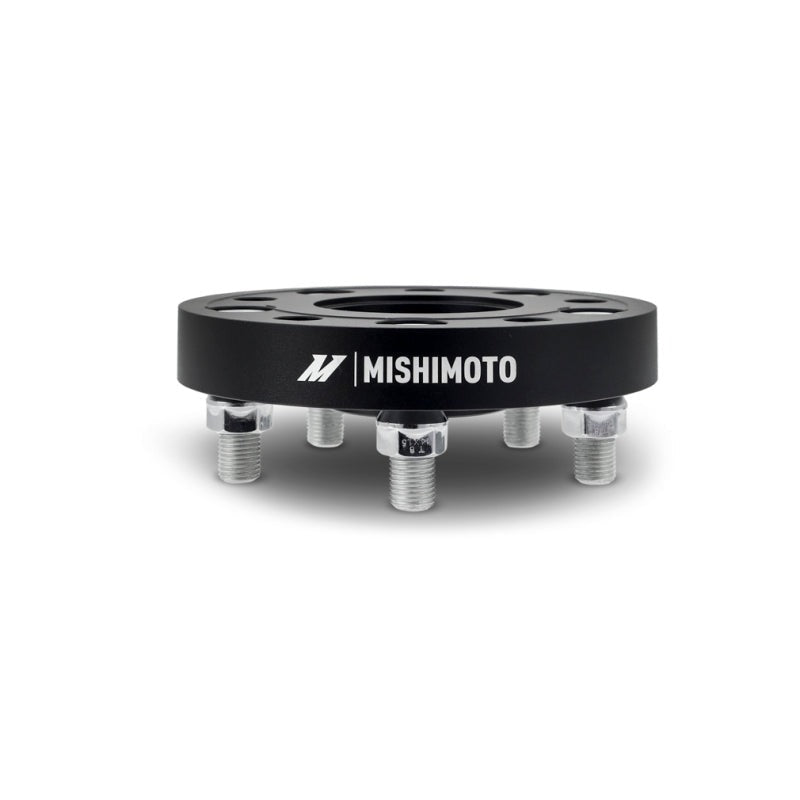 Mishimoto Wheel Spacers - 5x120 - 64.1 CB - M14 x1.5 - 50mm - Black - 2017-2026 Honda Civic Type R