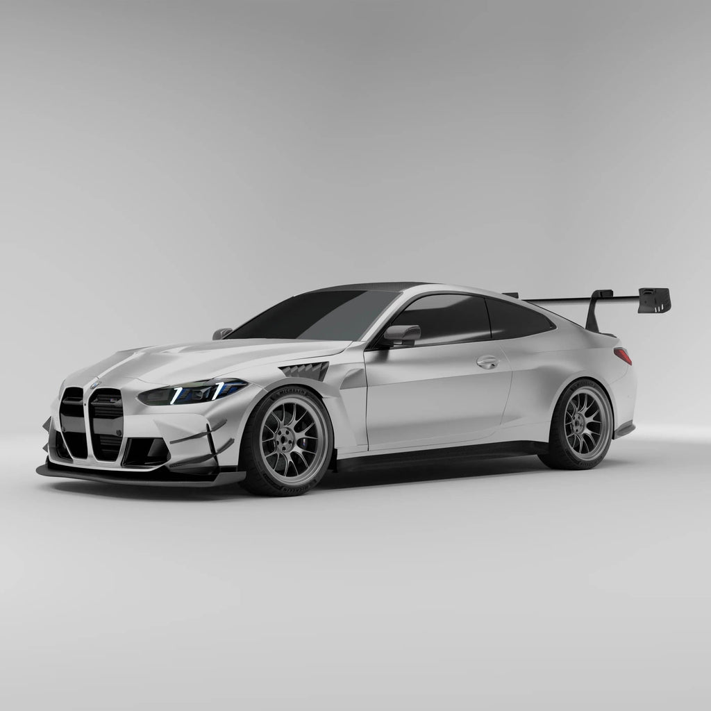 Revozport Carbon Fiber Front Splitter for BMW G82 M4