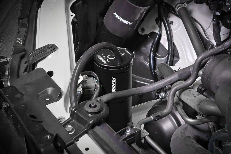 PERRIN Coolant Overflow Tank - Black 2002-2025 Subaru WRX / 2004-2021 STI / 2013-2026 BRZ/GR86/FRS/86