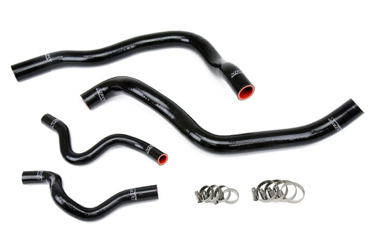 HPS Reinforced Black Silicone Radiator Hose Kit Coolant Hyundai 11-14 Sonata 2.4L
