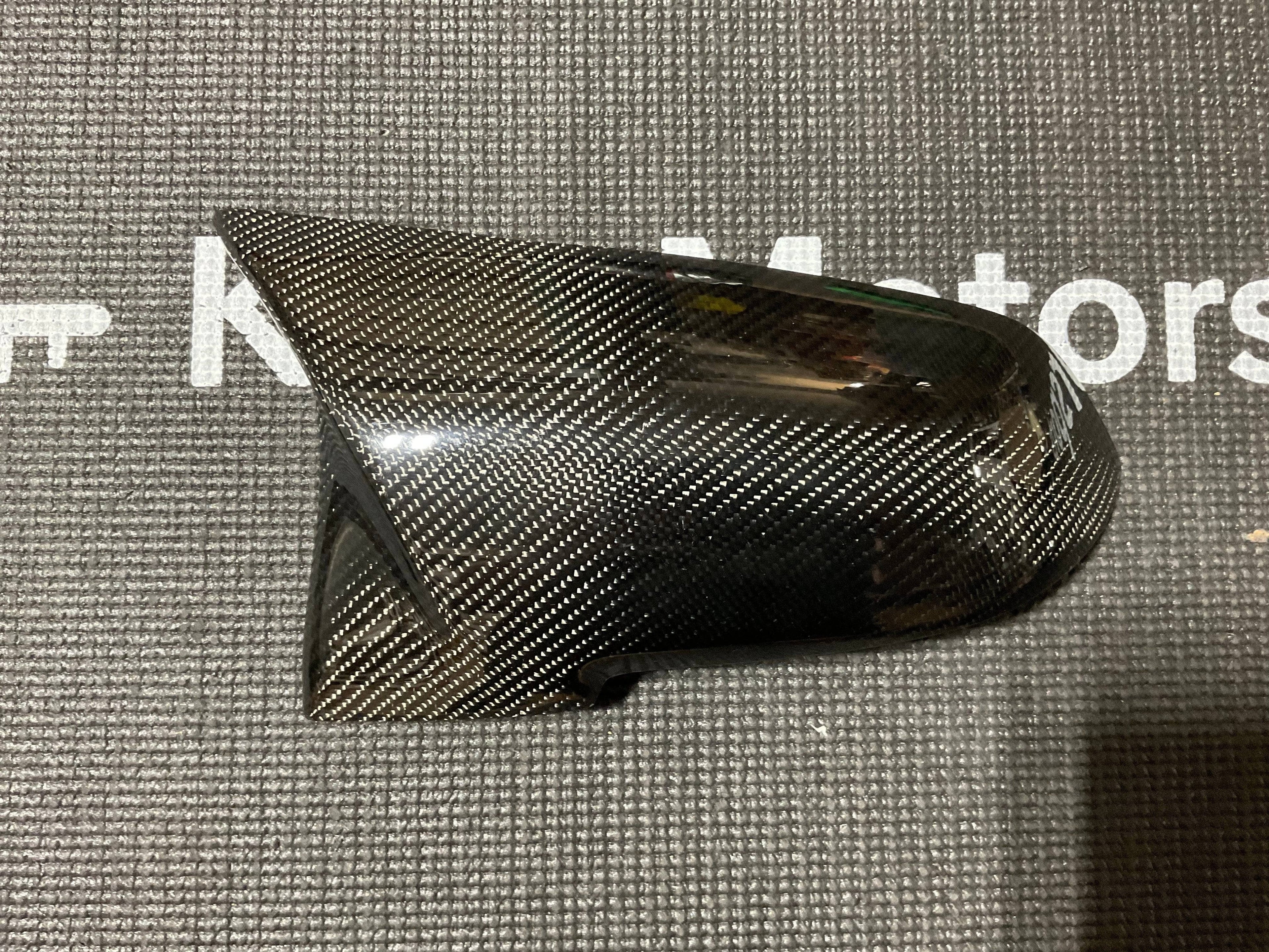 OPEN BOX - BMW F3X Dry Carbon Fiber Mirror Cap Replacement (Drivers Side ONLY)