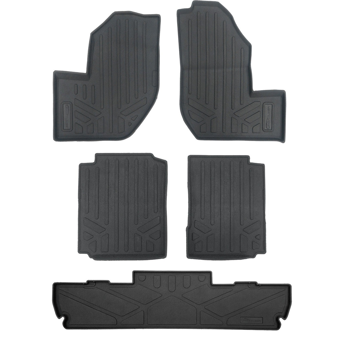 SMARTLINER Rugged Rubber Floor Liners For 2018-2026 Yamaha Wolverine RMA X4