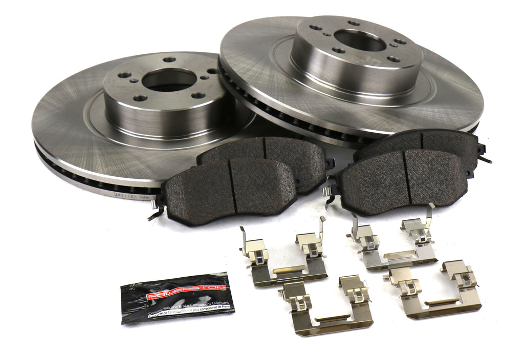 Power Stop Z17 Coated Brake Kit (Front) - 2013-2016 Scion FR-S / 2013-2020 Subaru BRZ / 2017-2019 Toyota 86