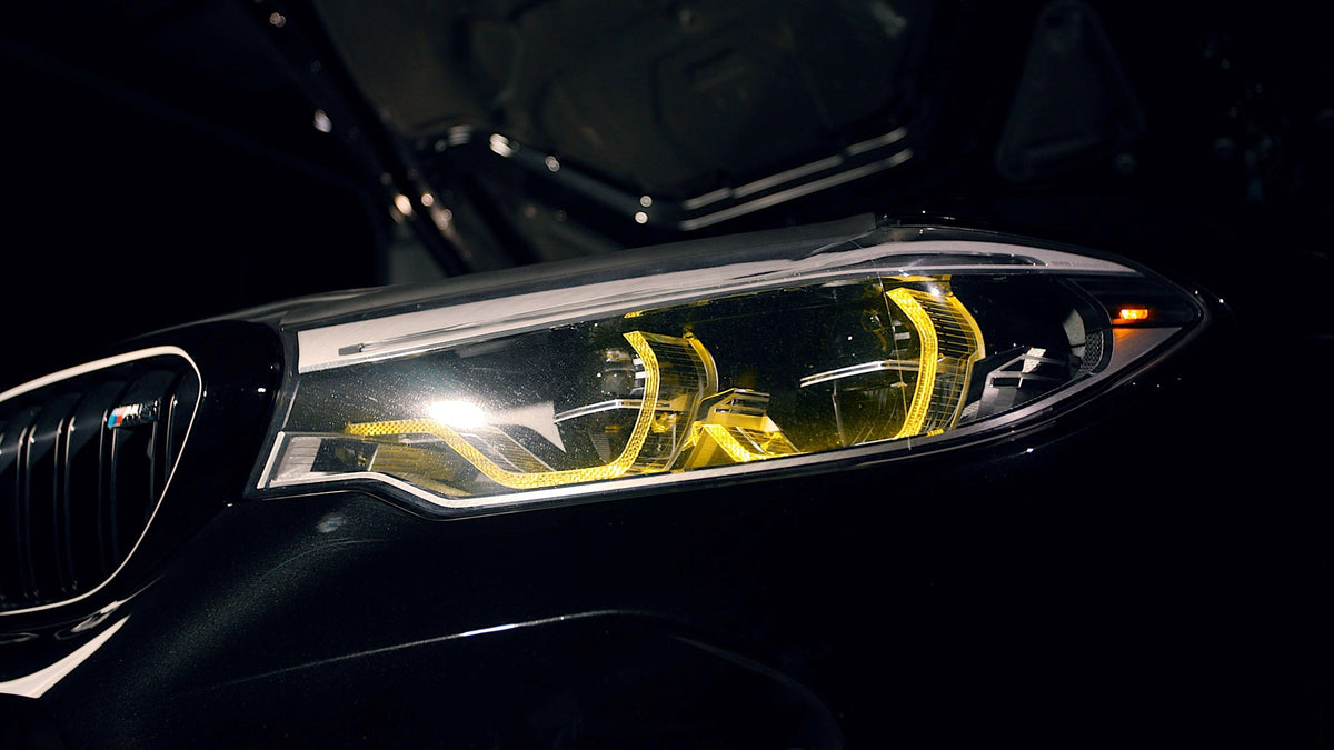 Kies Motorsports Yellow DRL Harness for Headlights BMW F90 M5