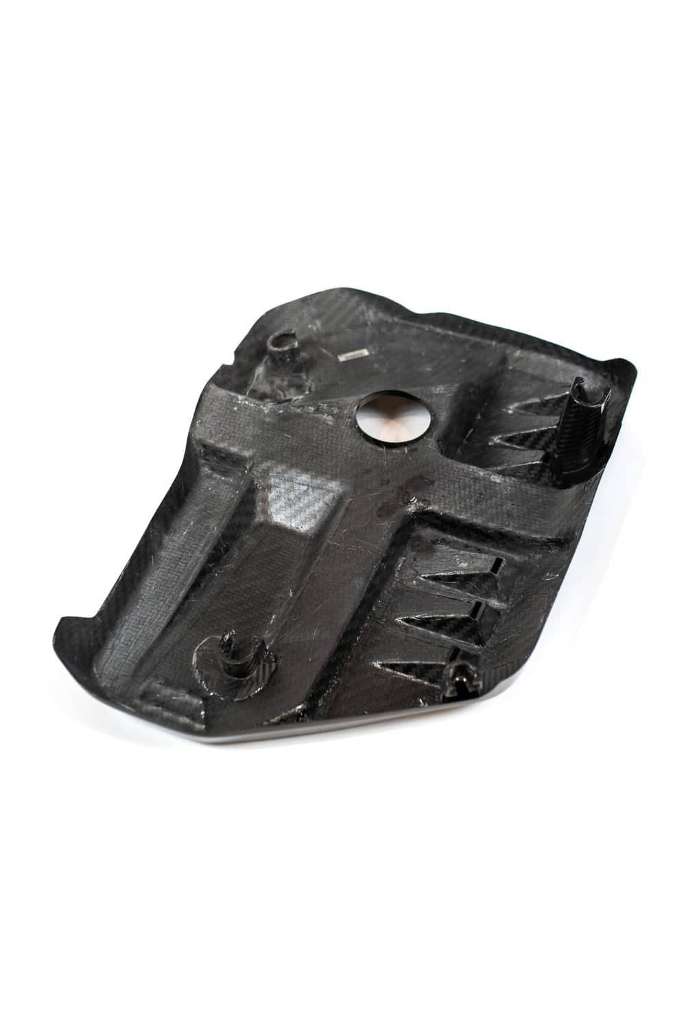 G8X Dry Gloss/Matte Carbon Fiber Engine Cover