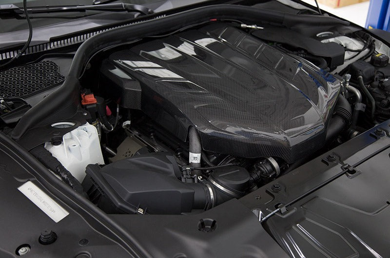 OLM Carbon Fiber Engine Cover - 2020 Supra