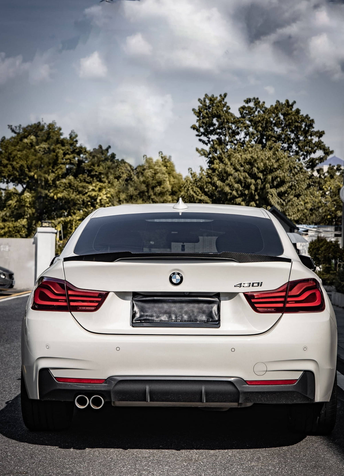 F3X M4 Style Dry Carbon Spoiler