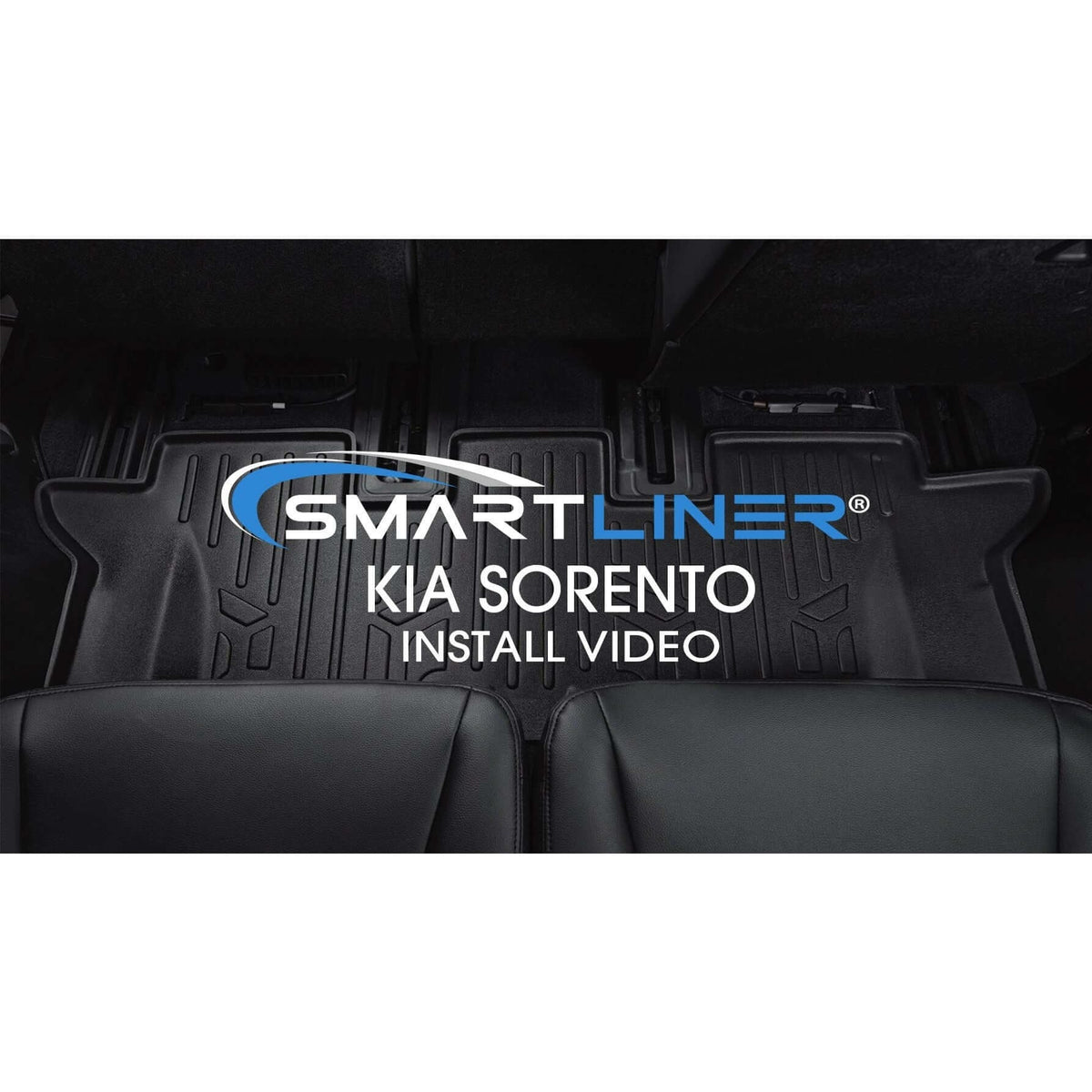 SMARTLINER Custom Fit Floor Liners For 2016-2020 Kia Sorento (5 Passenger Model Only)