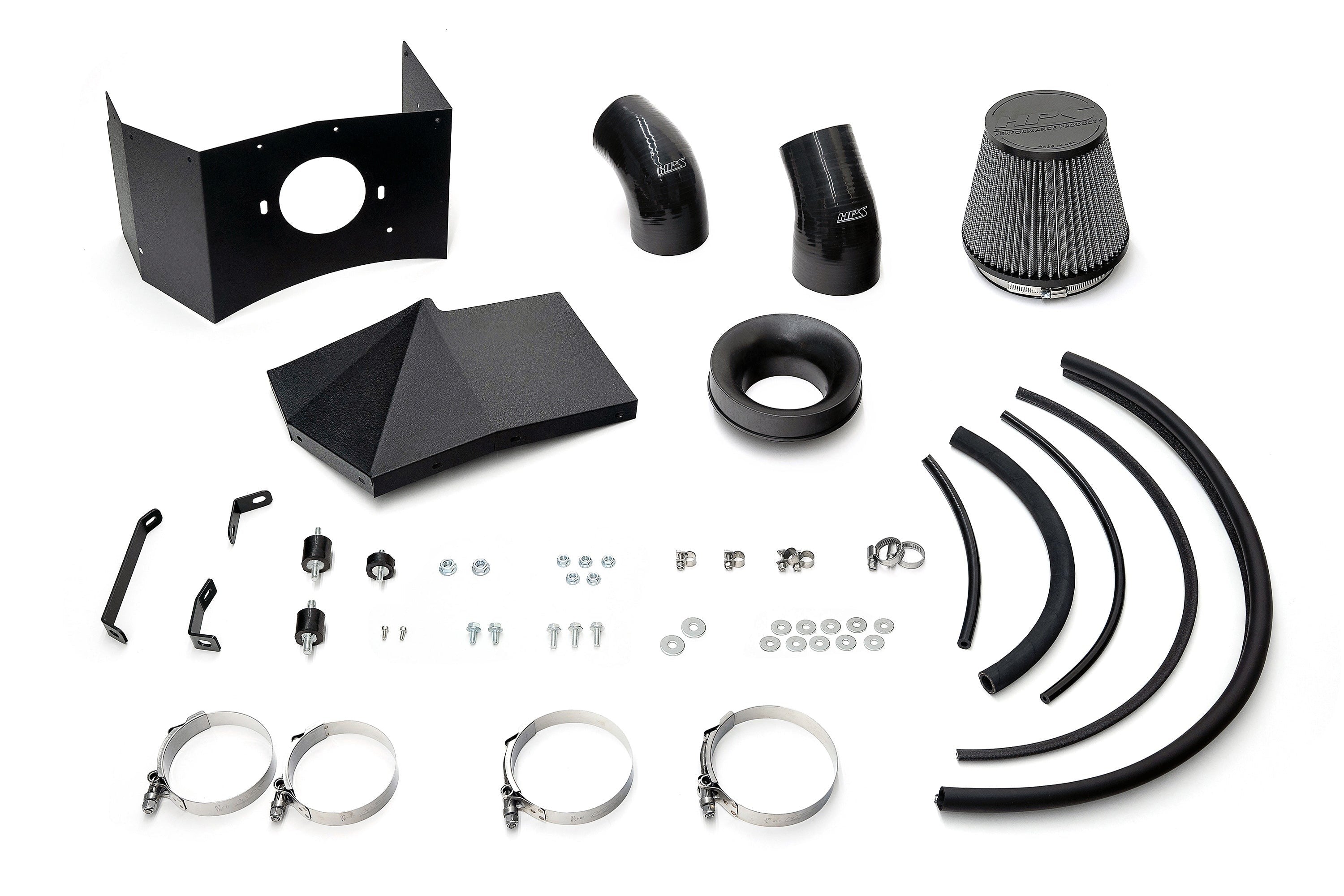 HPS Performance Air Intake Kit 2005-2009 Lexus GX470 4.7L V8, Includes Heat Shield, 827-730