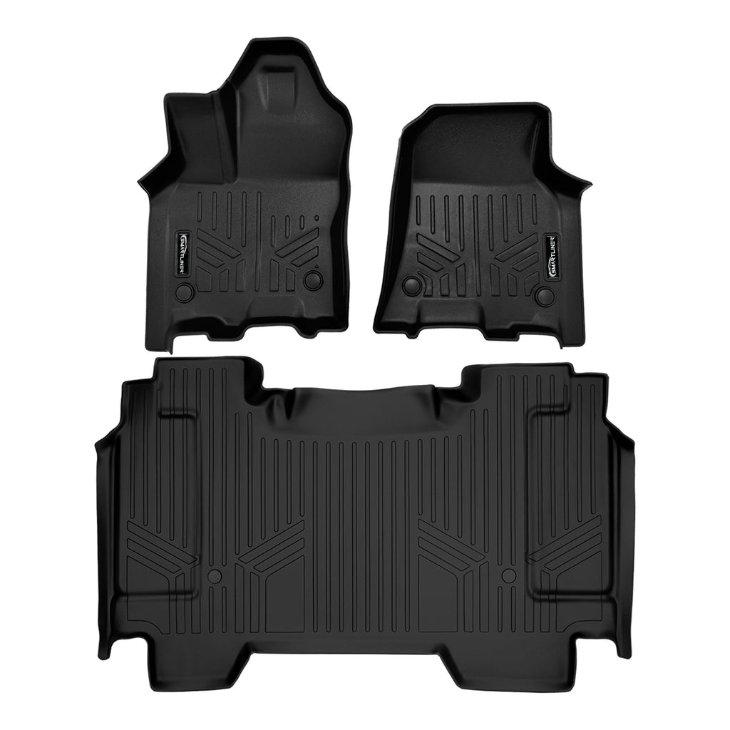 SmartCoverageTM Floor Liners For 2025-2026 Ram 1500 Crew Cab without Rear Underseat Storage Box