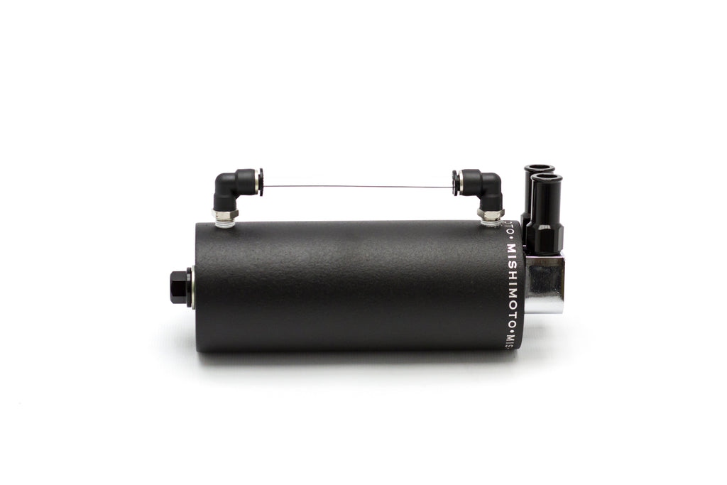 Mishimoto Wrinkle Small Aluminum Oil Catch Can - Universal
