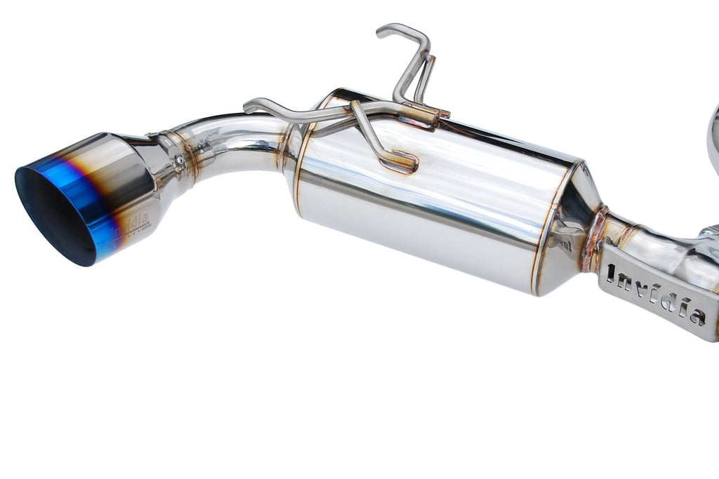 Invidia N2 Cat Back Exhaust - Titanium Tips - 2013-2024 Scion FR-S / Subaru BRZ / Toyota GR86
