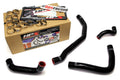 HPS Black Reinforced Silicone Radiator Coolant Hose Kit (4pc set) rear engine Toyota 90-99 MR2 3SGTE Turbo